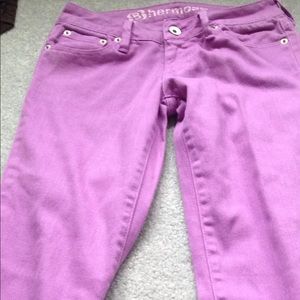 Brand new Lavender Color Jeans from PacSun